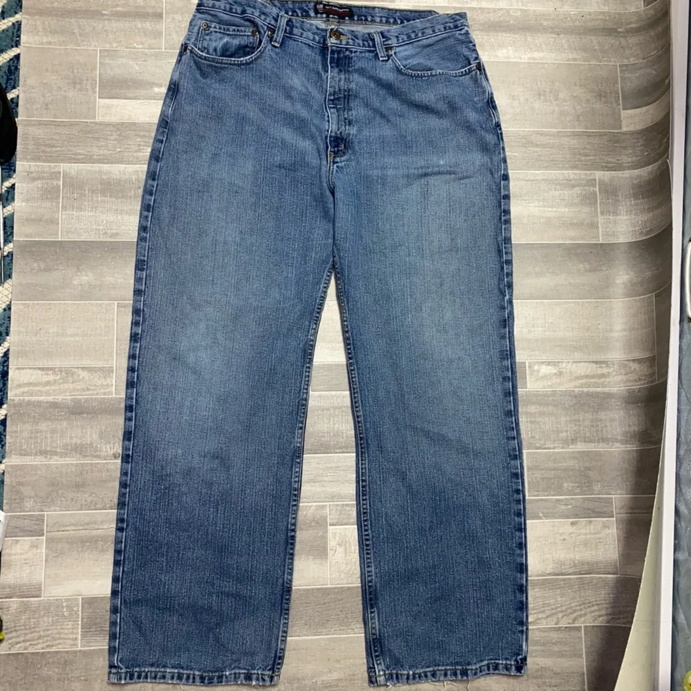 VTG Ralph Lauren Polo Jeans Co RL Woodrow Baggy Wide Leg Mens 38x32 Y2K Skater_13
